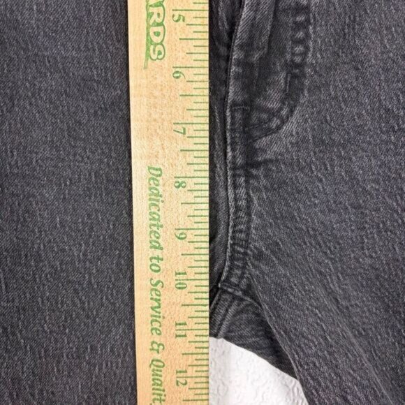 Madewell Faded Black The Perfect Vintage Straight Leg Jeans Size 25 - Picture 12 of 13